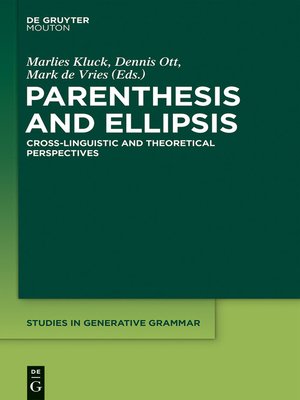 cover image of Parenthesis and Ellipsis